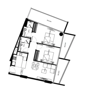 2 Bedrooms