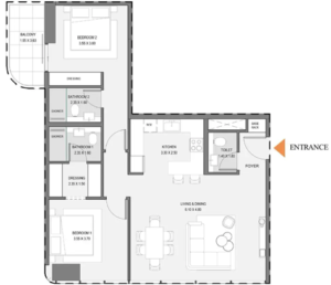 2 Bedrooms