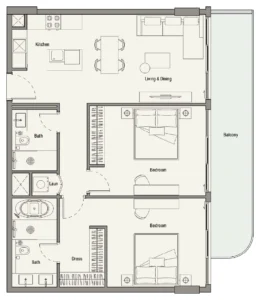2 Bedrooms