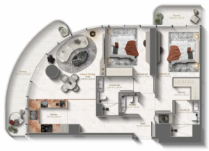 2 Bedrooms