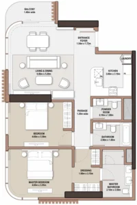 2 Bedrooms