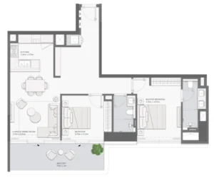 2 Bedrooms