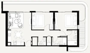 2 Bedrooms