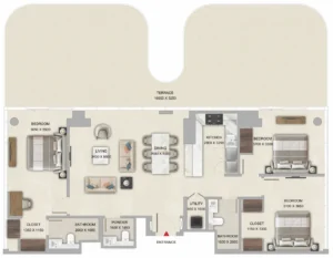 3 Bedrooms