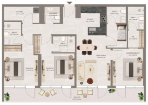3 Bedrooms
