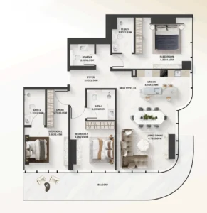 3 Bedrooms